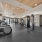 bright gym with exercise equiptment