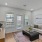 living room with access to private balcony